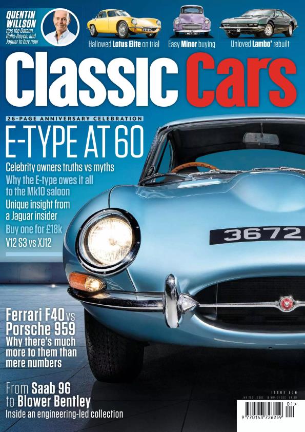 Журнал Classic Cars, january 2021